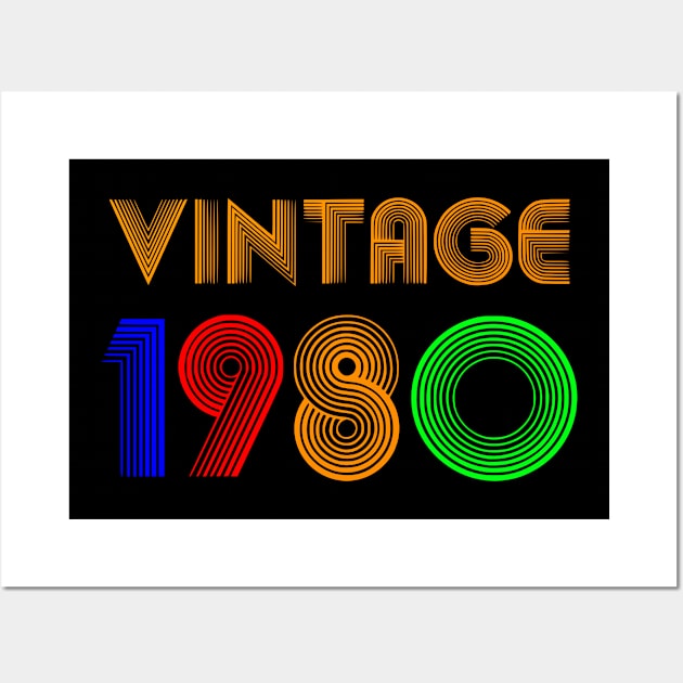 Vintage 1980 Wall Art by VisionDesigner